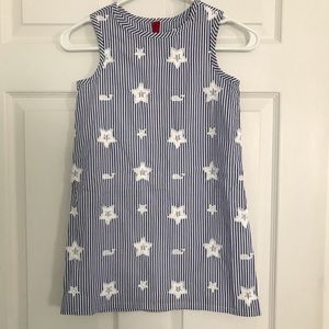 Girls Vineyard Vines Stars & Whales dress size 7
